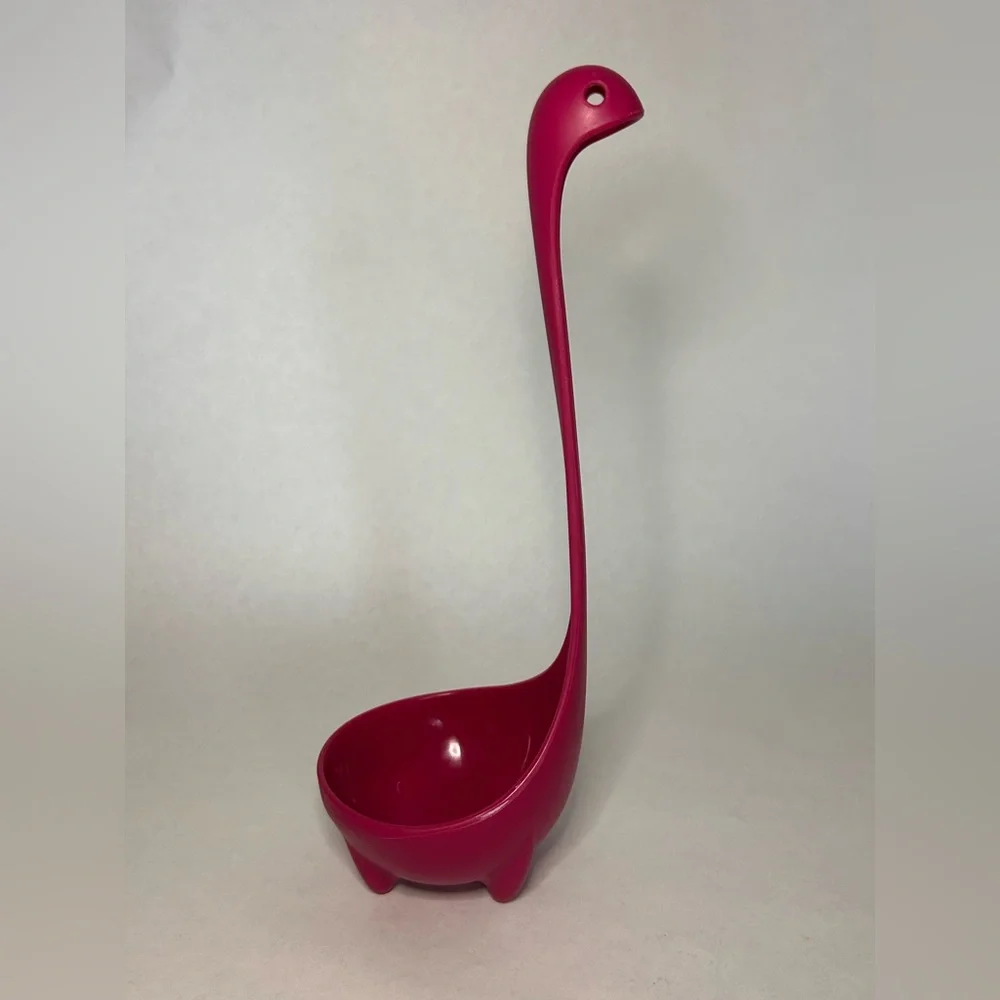 Nessie Standing Soup Ladle‎ Magenta Pink Ototo Loch Ness Monster Kitchen Spoon